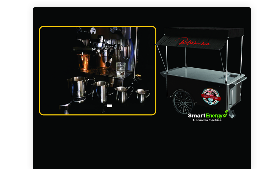 Franquicia de cafetería móvil 